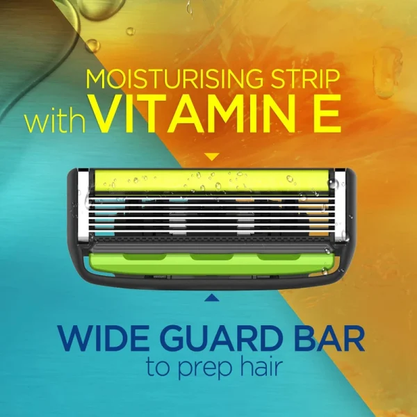 یدک تیغ خود تراش دورکو 6 لبه 4 عددی