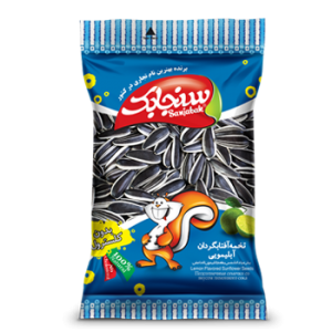 تخمه آفتابگردان آبلیمویی سنجابک ۱۰۵ گرم