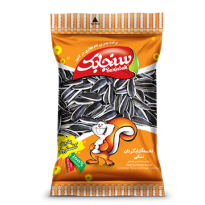 تخمه آفتابگردان نمکی سنجابک۱۰۵ گرم