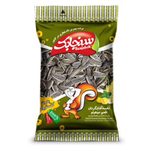 تخمه آفتابگردان با طعم موهیتو سنجابک ۱۰۵ گرم